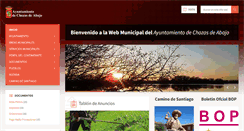 Desktop Screenshot of chozasdeabajo.com
